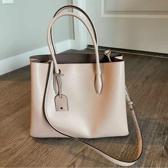 kate spade Handbags - KATE SPADE Eva Satchel Blush Pink Leather Convertible Crossbody Bag